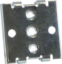 4 PORT DIN RAIL MOUNTING BKT